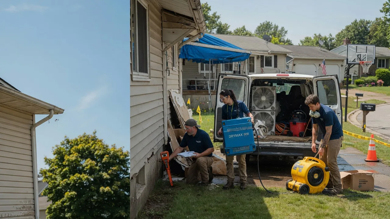 Ceiling Leak Cleanup in Niverville, NY near me